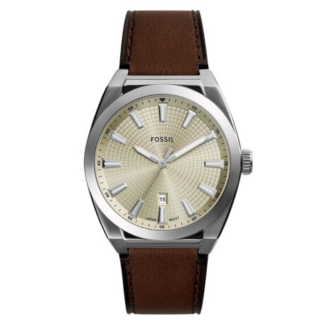 Reloj Fossil Everett Cuero Marrón FS6071 0