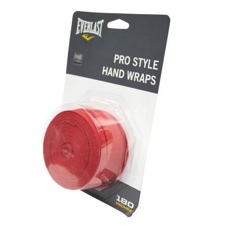 Par De Vendas De Boxeo Pro Everlast 4.6 M X 5 Cm Rojo