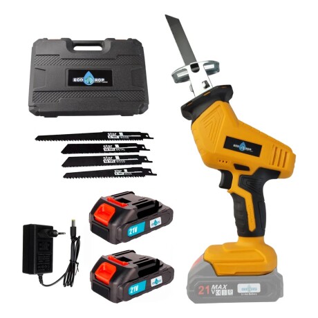 Sierra Sable Ecodrop Max HABM4001 con Bateria y Hojas 001