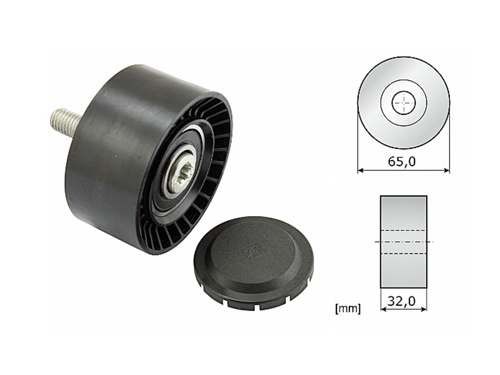 Tensor Guia Correa BMW X6 (E71)/X5 3.5 Si (E70)/X5 Xdrive 35I (F15)/X3 Xdrive 35I (F25) 08-18 