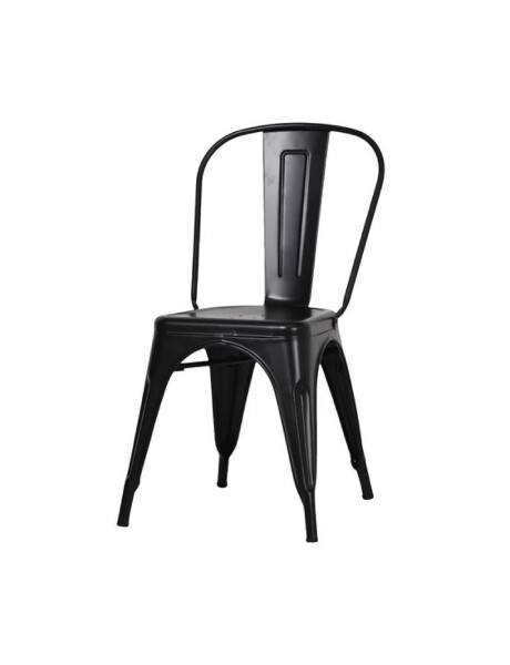 SILLA TOLIX NEGRA METAL COMEDOR SILLA TOLIX NEGRA METAL COMEDOR