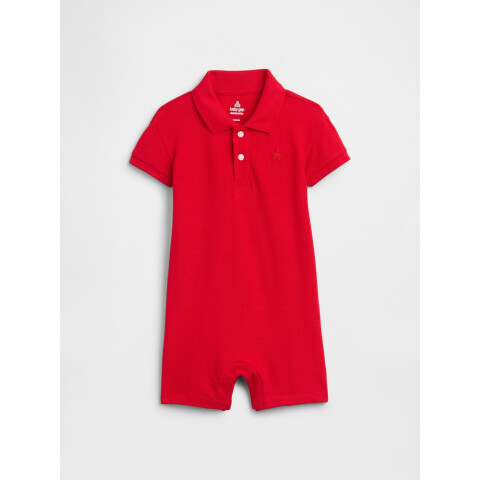 V-SS POLO SHORTIE PURE RED V2