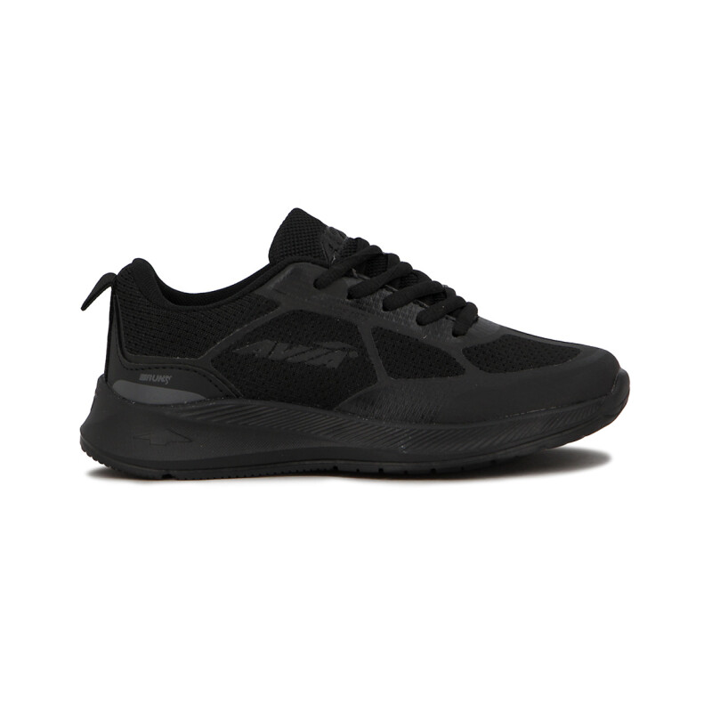 Avia Zapatillas Acordonadas Para Niño Evan- Black Negro