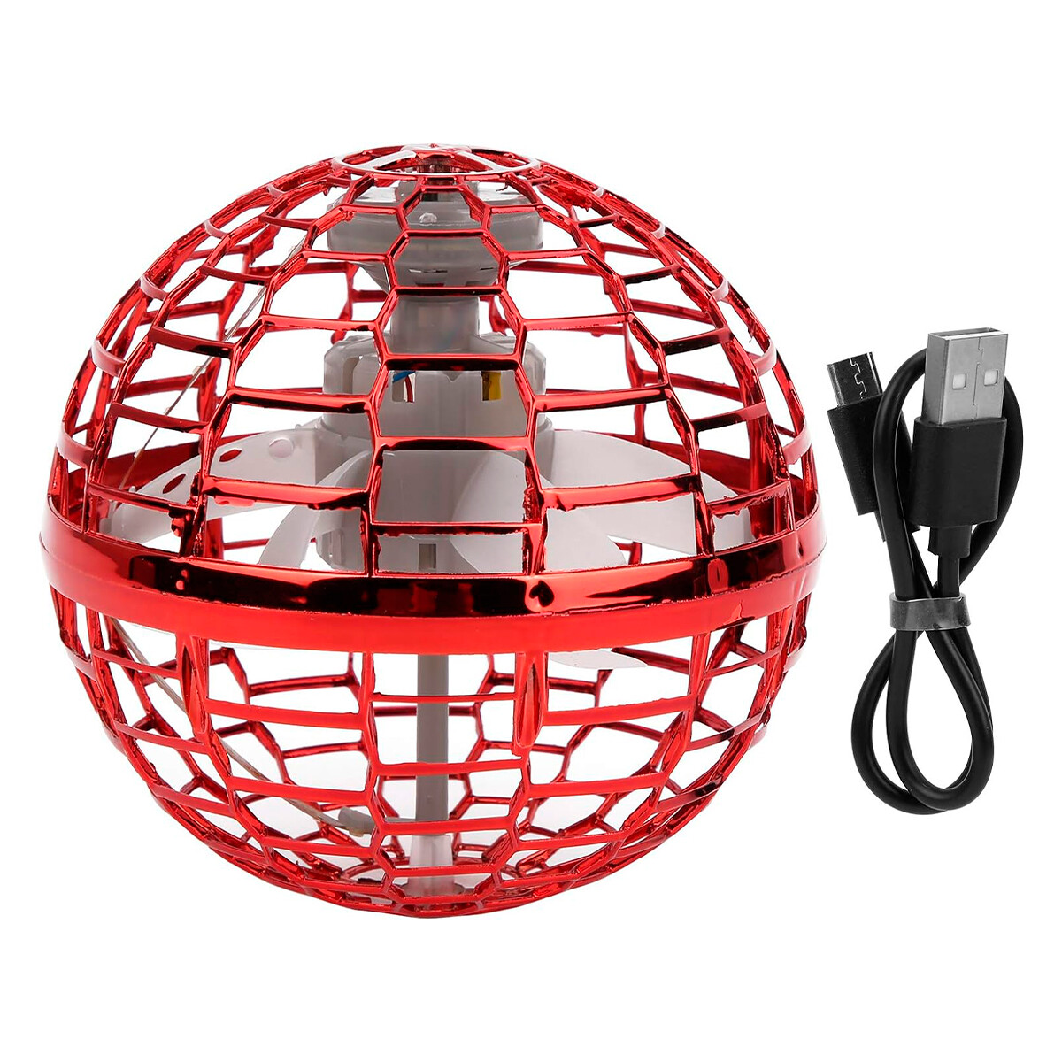 Juguete Pelota Voladora 360 con Luces 