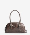 Cartera Formato Bowling Marron Chocolate