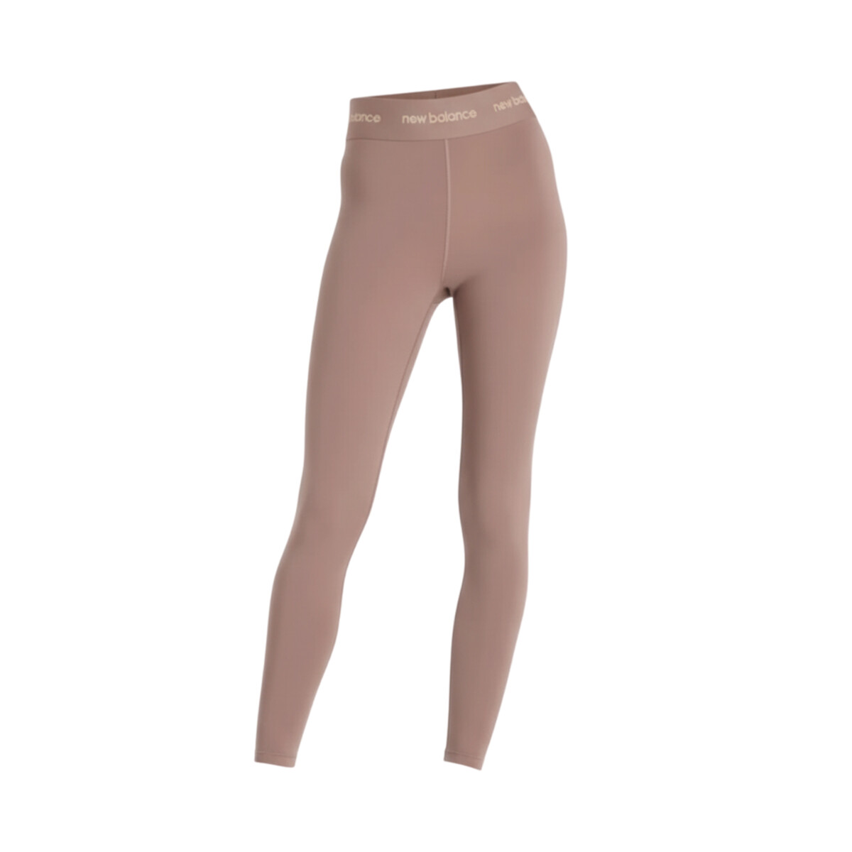 Calza New Balance Sleek High Rise Sport Legging 25 - Brown - Brown 