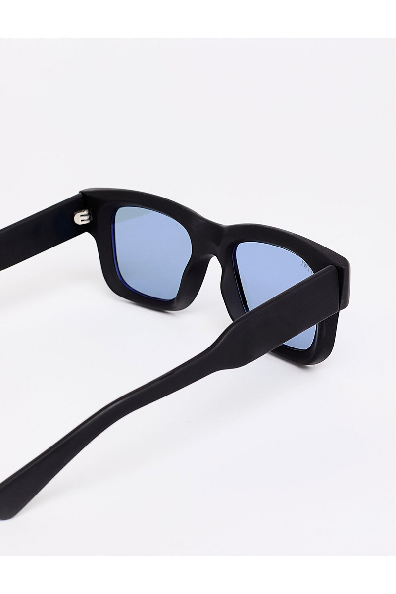 Tiwi Nico -801 Rubber Black With Light Blue Lenses (flat+ar)