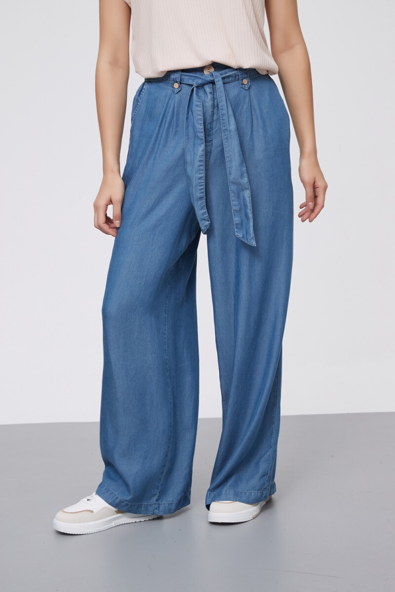 Pantalon Caxito - Azul Grisaceo 