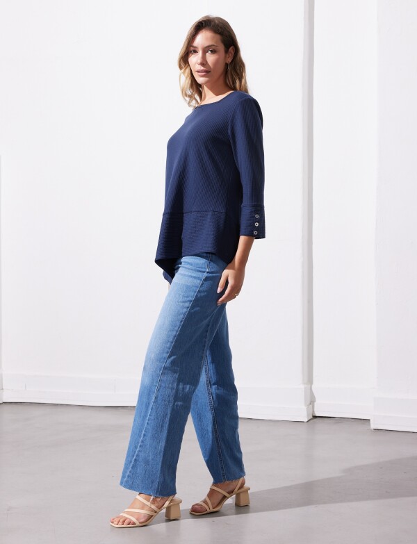 Blusa Tejida AZUL