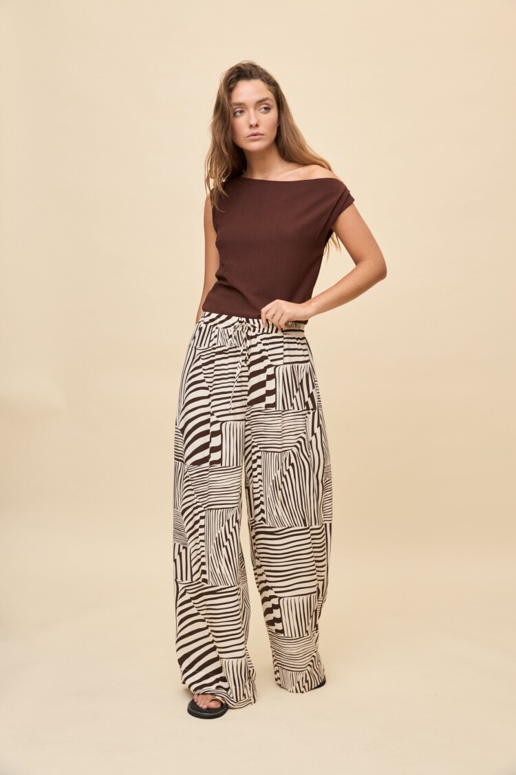 PANTALÓN TRILUSSA Chocolate