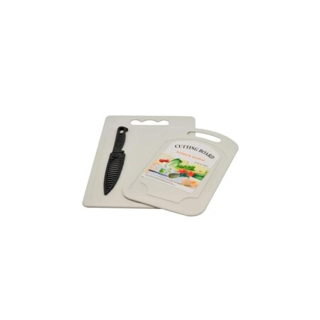 SET 2 TABLAS DE PICAR + CUCHILLO SET 2 TABLAS DE PICAR + CUCHILLO