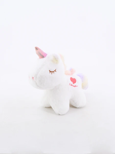 PELUCHE UNICORNIO BLANCO