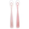Set x2 cucharas fase 1 BUBA silicona rosado