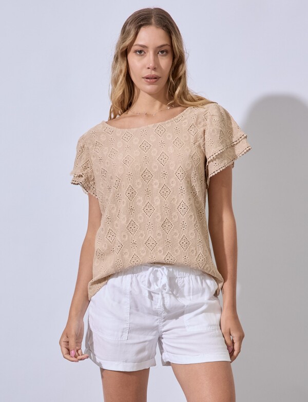 Blusa Calada BEIGE