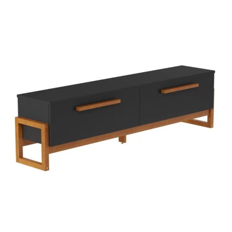 RACK PARA TV 75" MERCURIO - NEGRO/ALMENDRA RACK PARA TV 75" MERCURIO - NEGRO/ALMENDRA