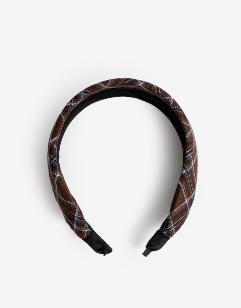 Vinchas Rígidas Estampados Vincha Ancha Recta Estampada. - Estampado Geometrico