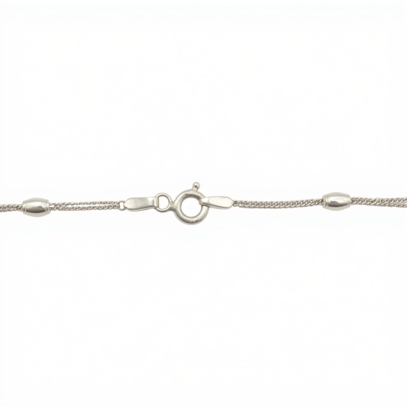 Cadena Gotas doble-Plata 925-Sin Piedra-CD3316 sinpiedra