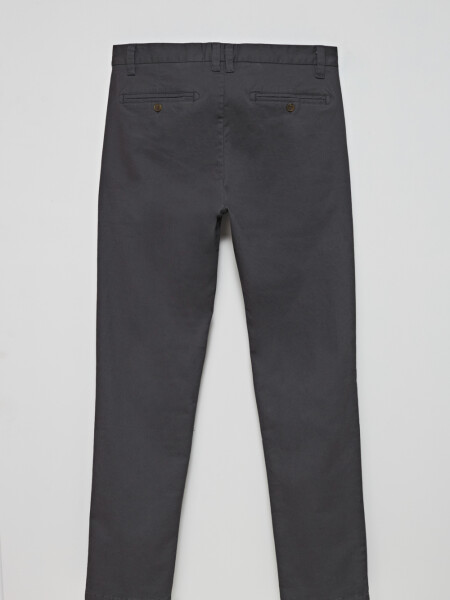 Pantalón chino Gris