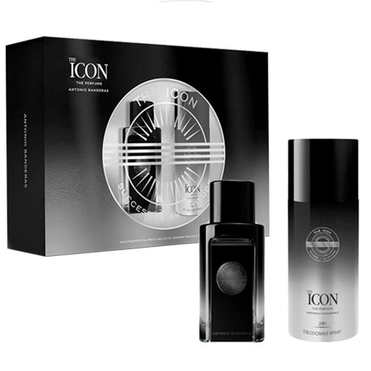 Kit Perfume Antonio Banderas The Icon Masculino Eau de Parfum 100 ml + Desodorante 150 ml 
