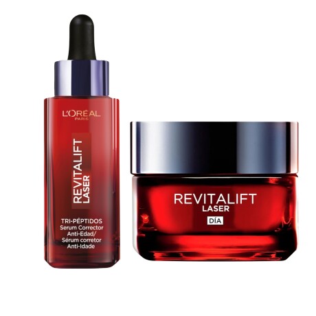 Pack Loreal Paris Laser Sérum + crema antiedad día 50 grs Pack Loreal Paris Laser Sérum + crema antiedad día 50 grs