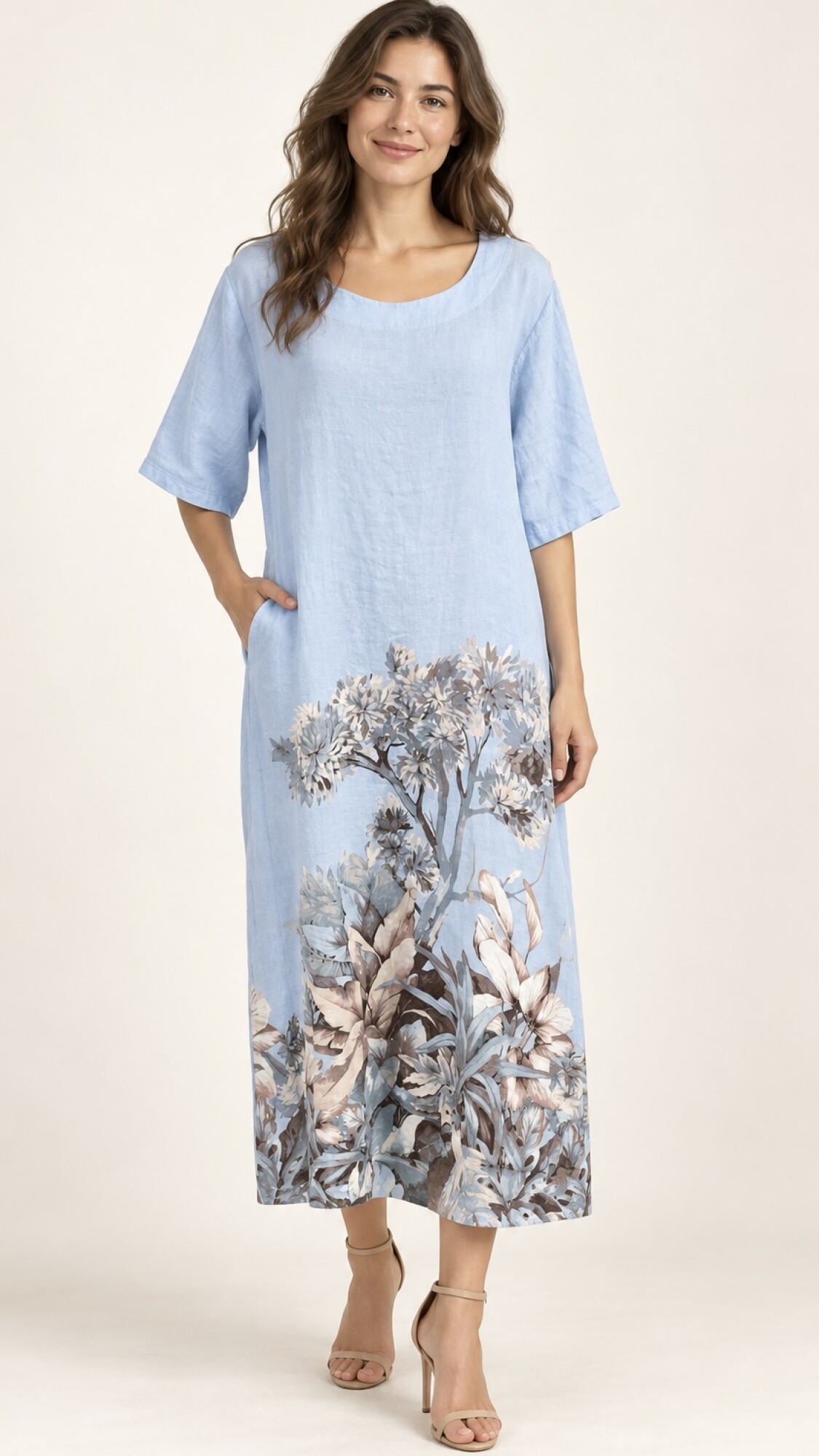 VESTIDO LILO Celeste