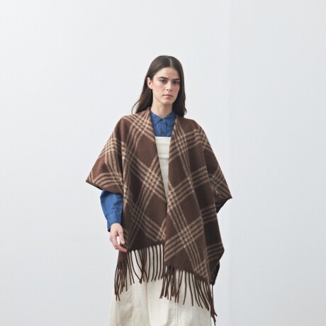PONCHO HORIATIKI Chocolate