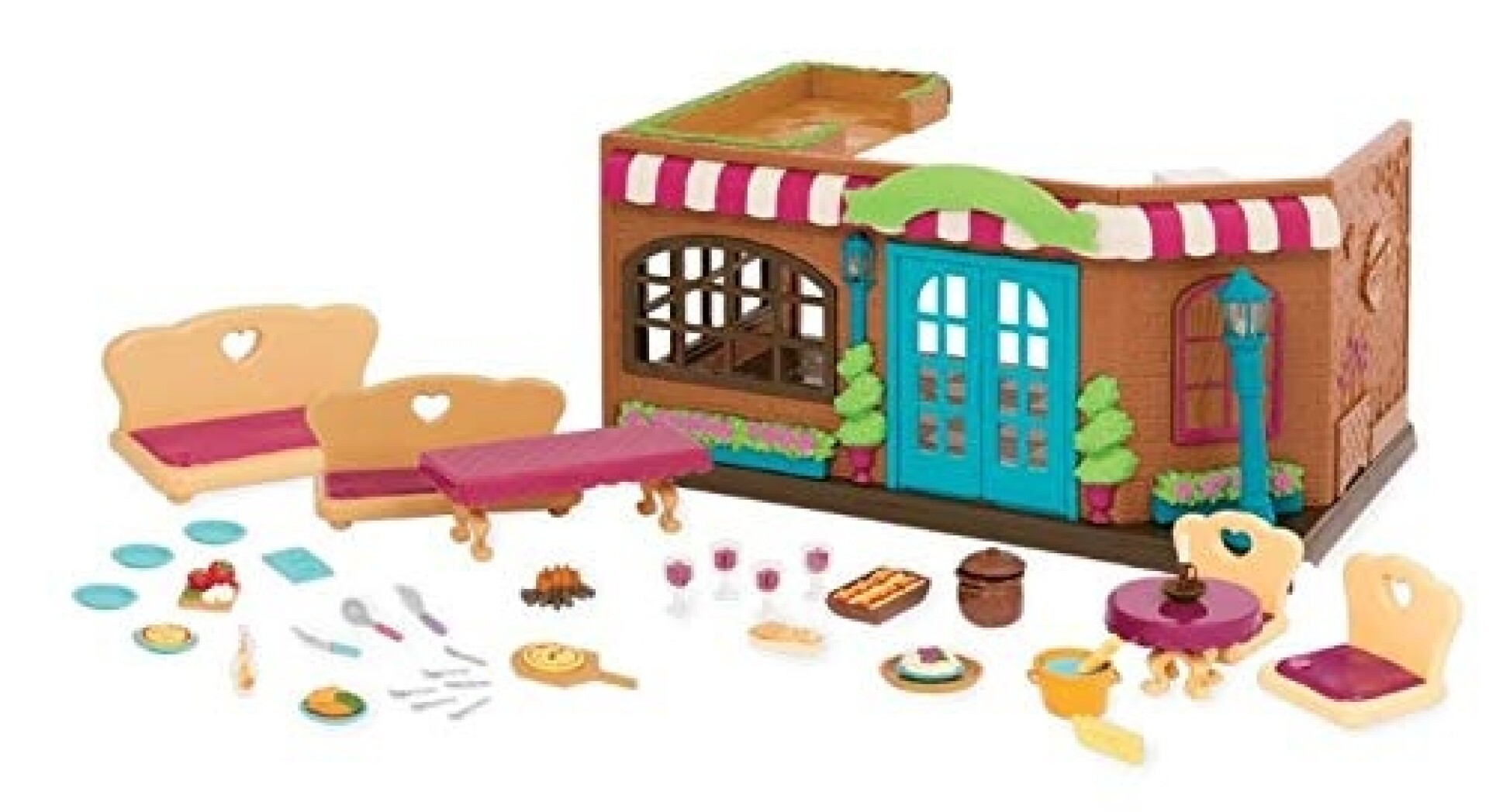 Set de espacios divertidos: - Juego Restaurante Italiano 