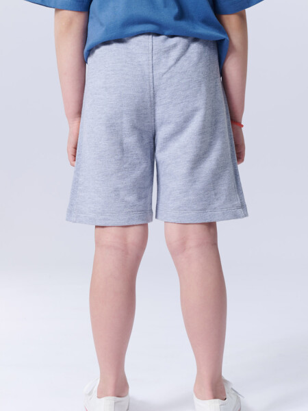 Bermuda deportiva liviana Gris Melange