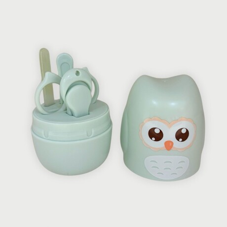 Set Manicura Buho Verde