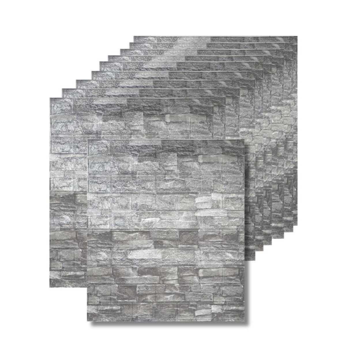 REVESTIMIENTO AUTO ADHESIVO 3D 70 X 77 CM X 3 MM - PIEDRA FC25 X 10 