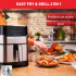 Freidora De Aire Moulinex Ez505d10 4.2 Lt FREIDORA SIN ACEITE MOULINEX EZ505D10 AP