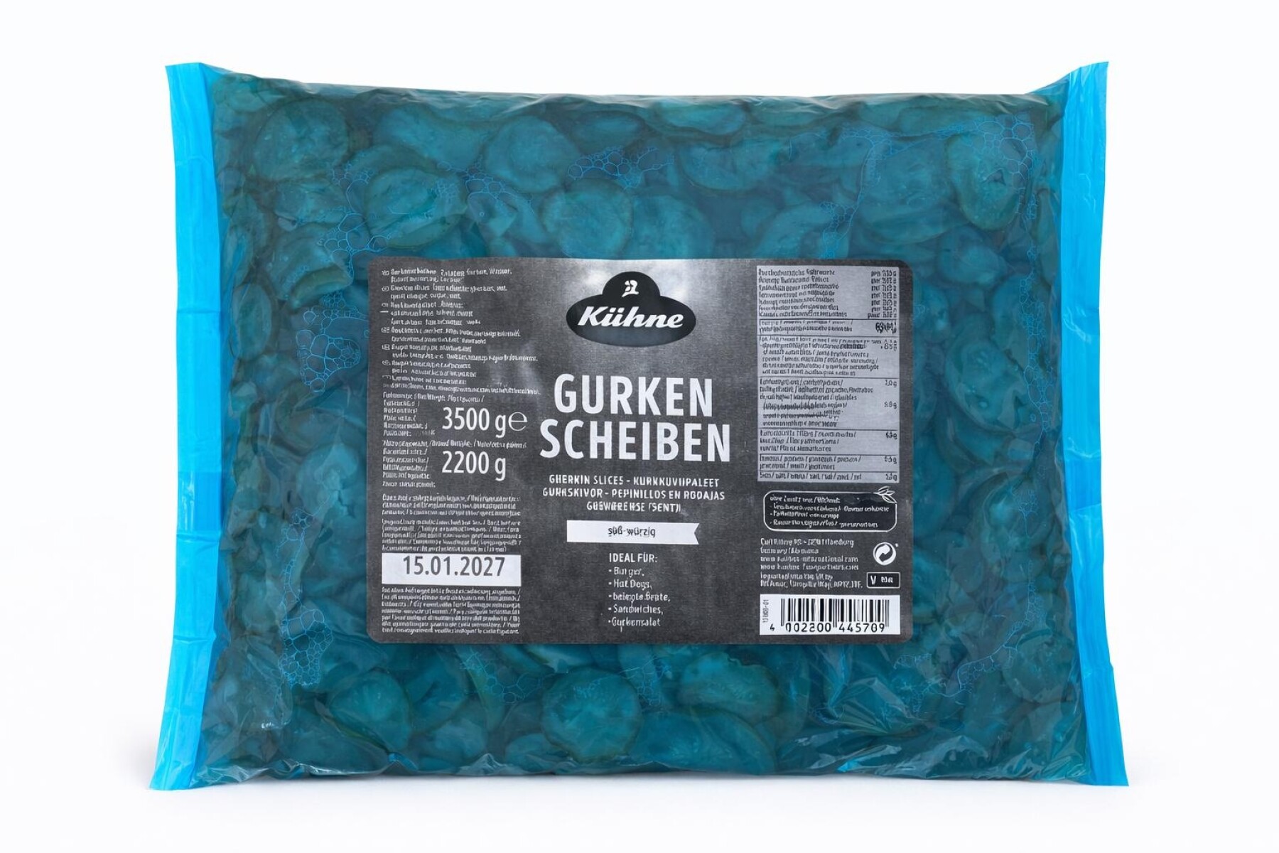 Pepinillos Pouch 3.5kg 