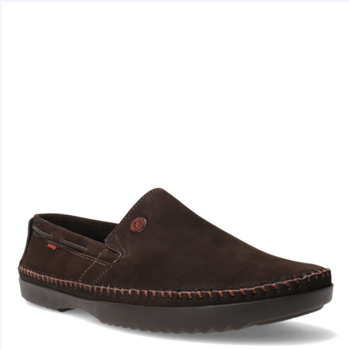 Mocasines de Hombre Freeway Casual - Logan X6 - Marrón Chocolate (Nobuk) 