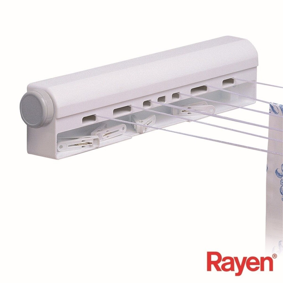 TENDER EXTENSIBLE 6 CUERDAS C/ 10 CLIPS. 22M 