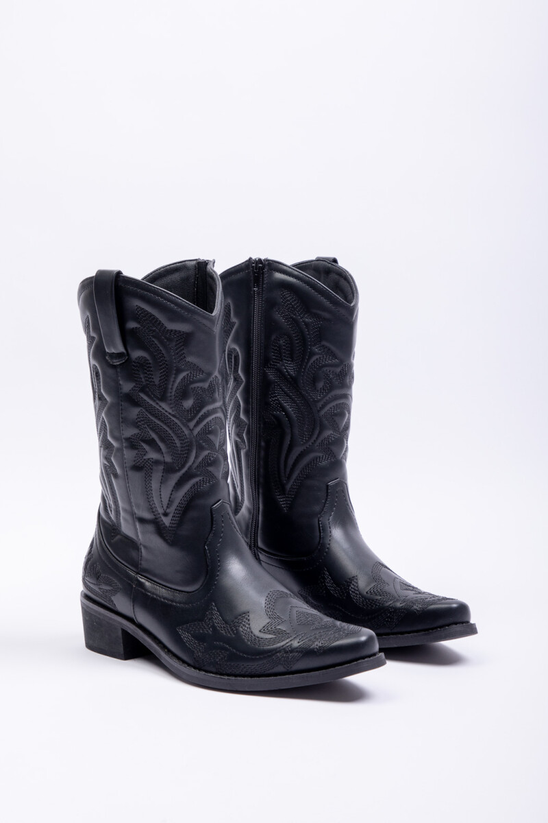 BOTA TEXAN Negro