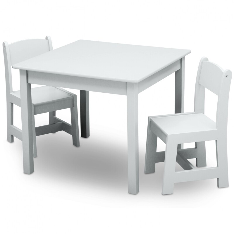 Juego de mesa y 2 sillas blanca Juego de mesa y 2 sillas blanca