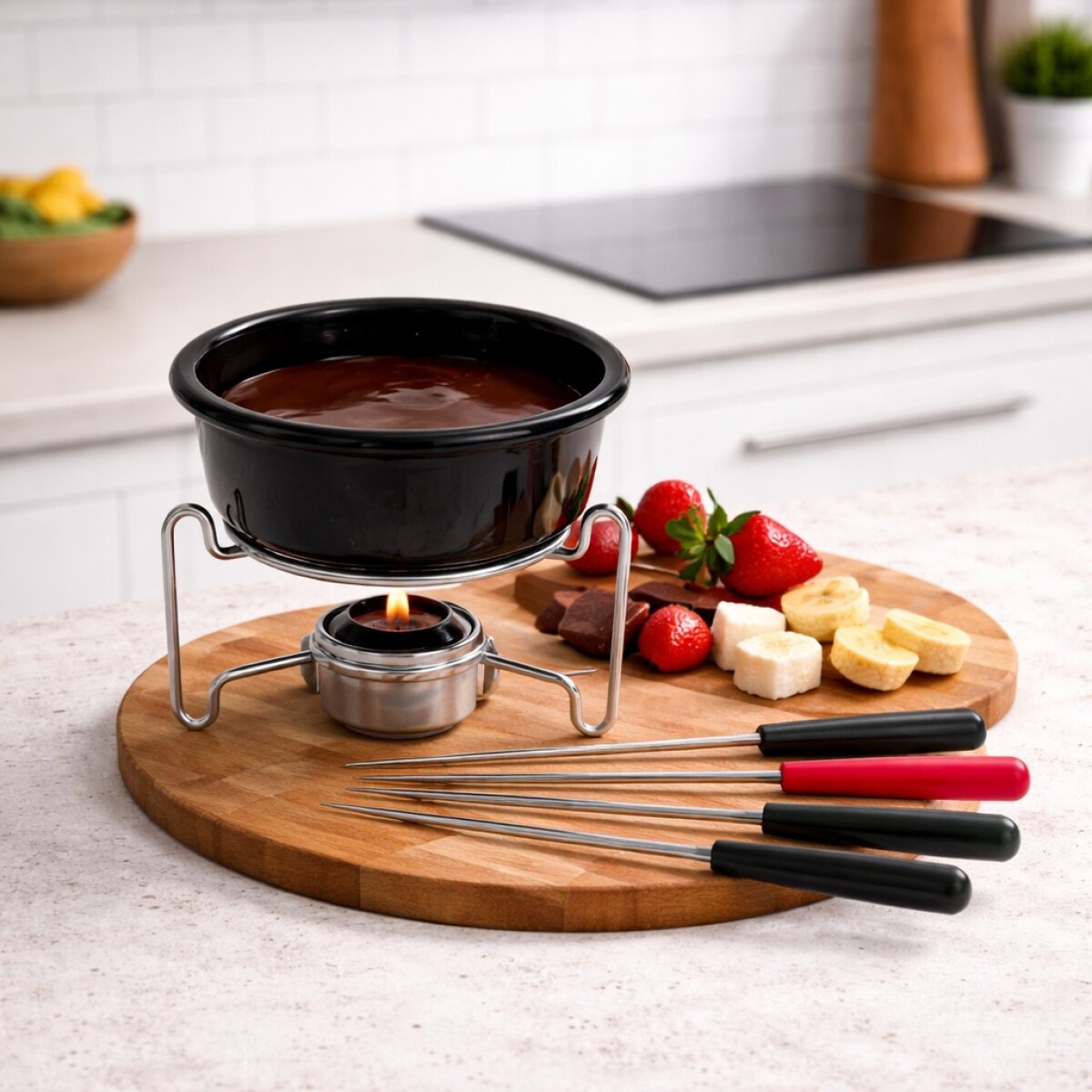 Fondue Juego de 7 Piezas Brinox 