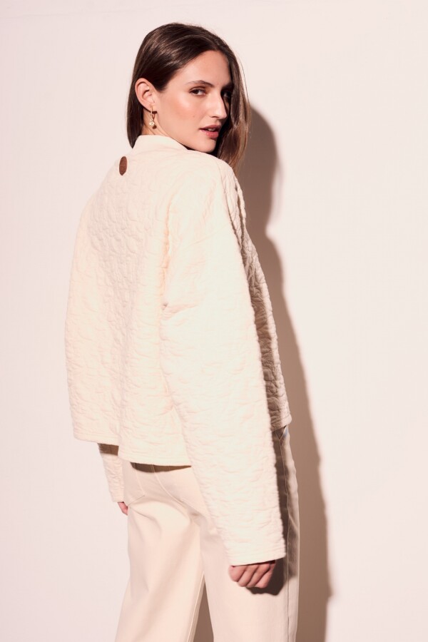 Sweater Texturado Nácar