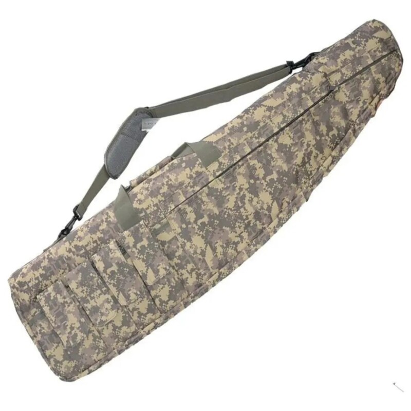 Funda Tactica Para Rifle Reforzado Con Correa 1.20mts Camuflado pixel