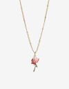 Cadena Corta con Dije Color Cadena Corta Con Dije Flor Tauro - Dorado