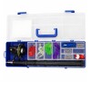 Kit de Pesca Infantil con Caña Telescópica, Reel, Caja y Accesorios Kit de Pesca Infantil con Caña Telescópica, Reel, Caja y Accesorios