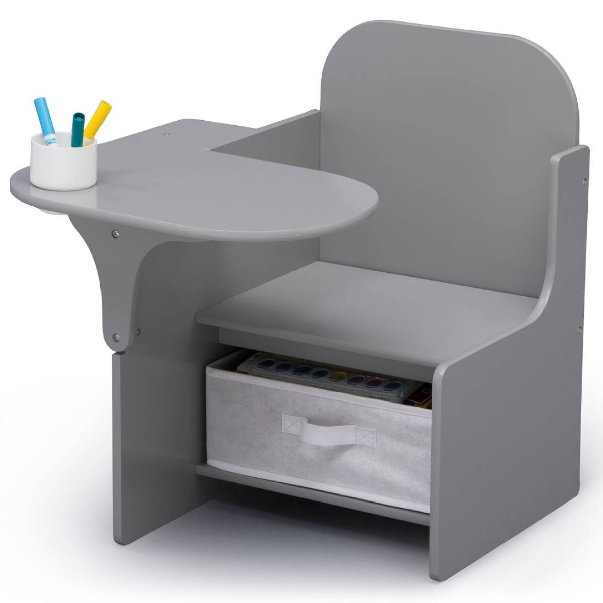 Escritorio con almacenamiento Wisly - Gris 