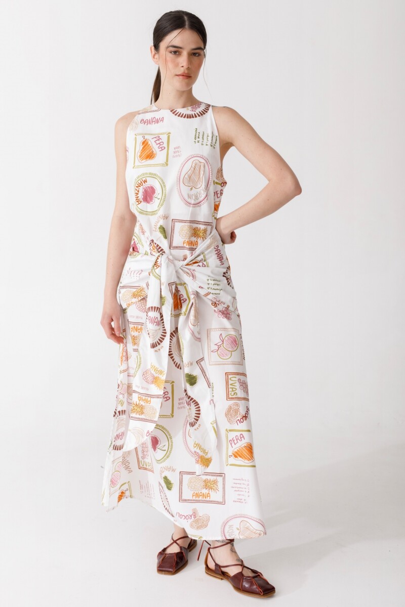 VESTIDO MANGO PRINT Feria