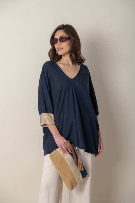 BLUSA NOVA Azul