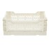Caja organizadora plegable y apilable Chica White