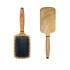 Cepillo de pelo símil madera cuadrado 25.5x8cm Cepillo De Pelo Símil Madera Cuadrado 25.5x8cm