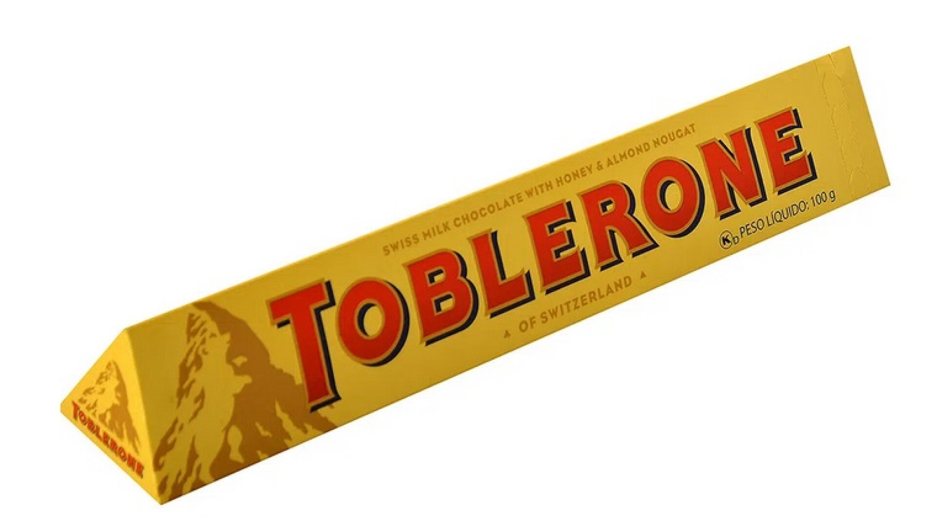 CHOCOLATE TOBLERONE 100 GRS 
