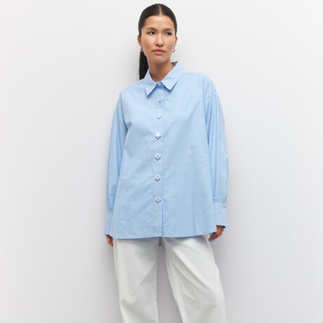 CAMISA MARGIT Celeste