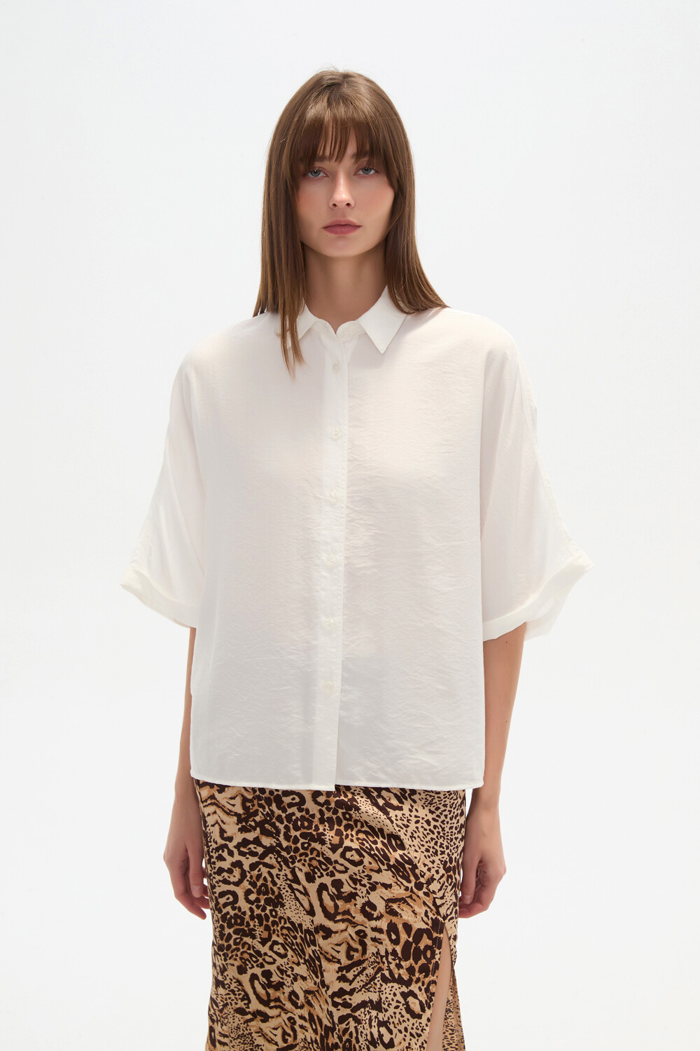 Camisa Baharu Marfil / Off White