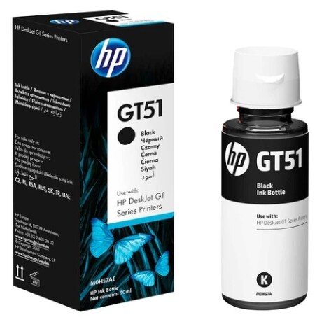 Botella Tinta HP GT53 Negra 001